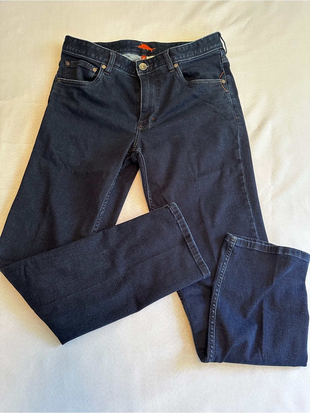 Tommy Bahama Dark Blue Slim Straight Jeans